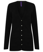 Women's v-button cardigan